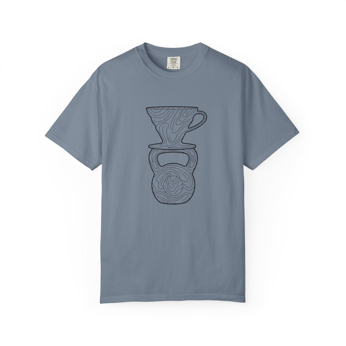 Minimalist Coffee & Kettlbell T-shirt