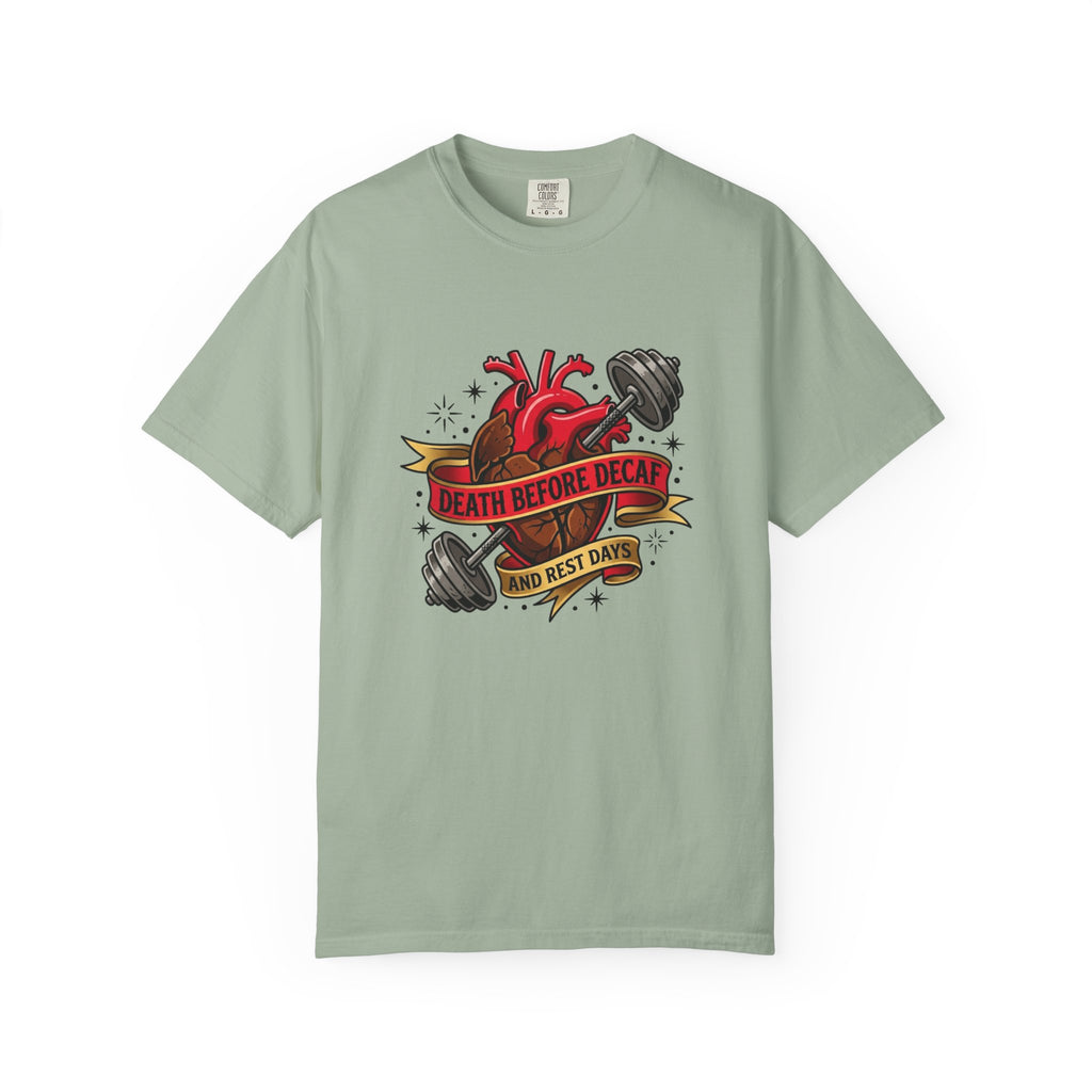 Death Before Decaf T-shirt