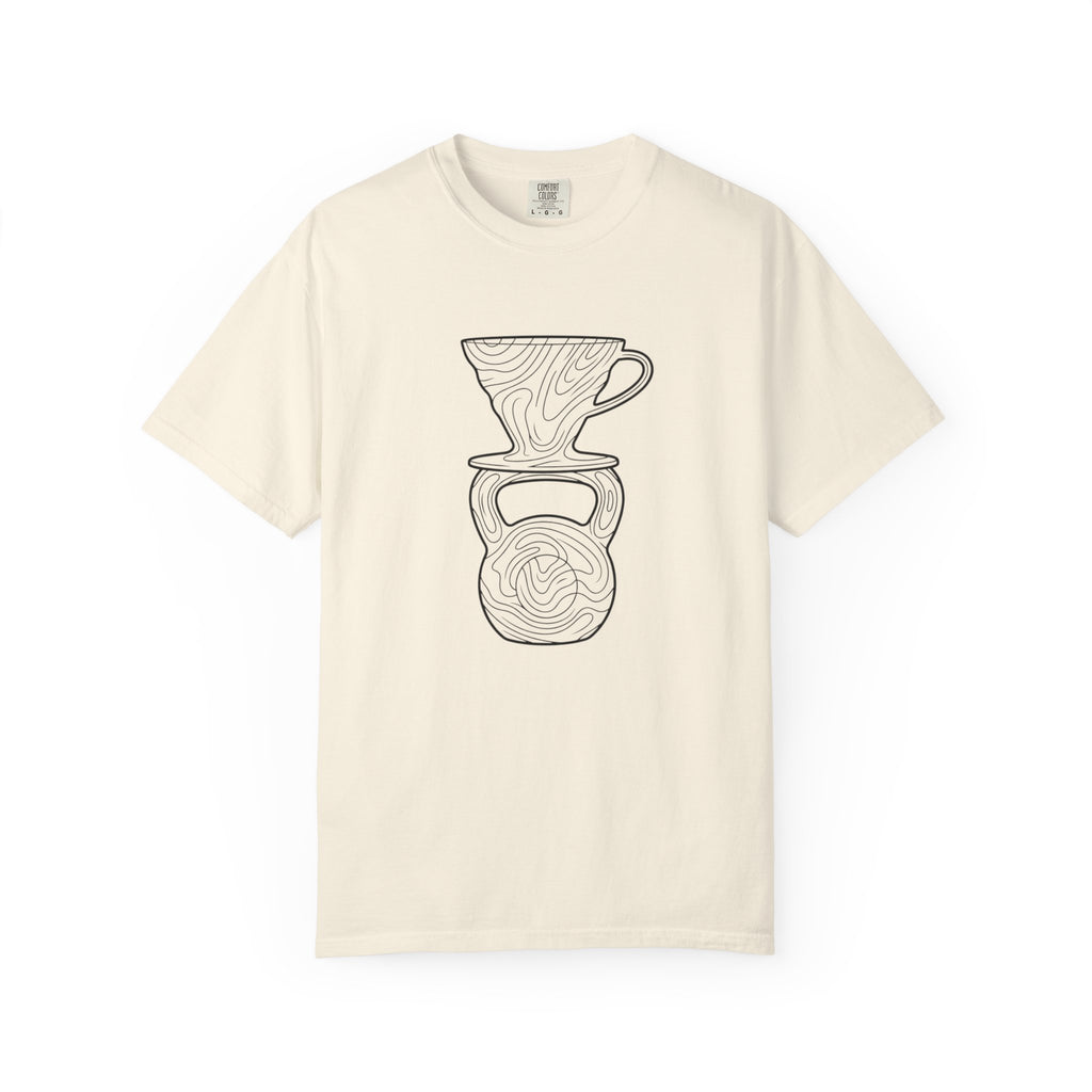 Minimalist Coffee & Kettlbell T-shirt