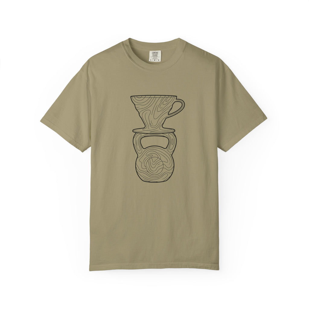 Minimalist Coffee & Kettlbell T-shirt