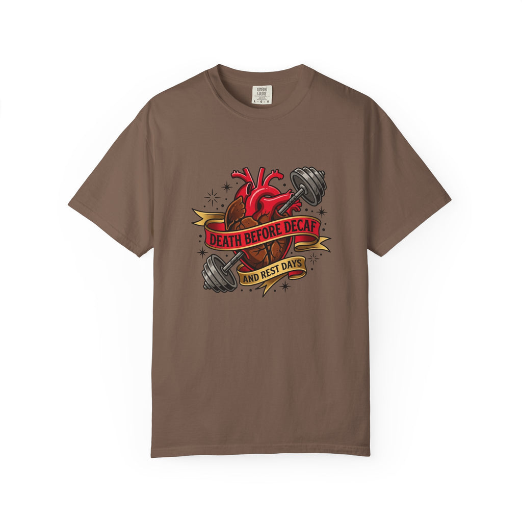 Death Before Decaf T-shirt