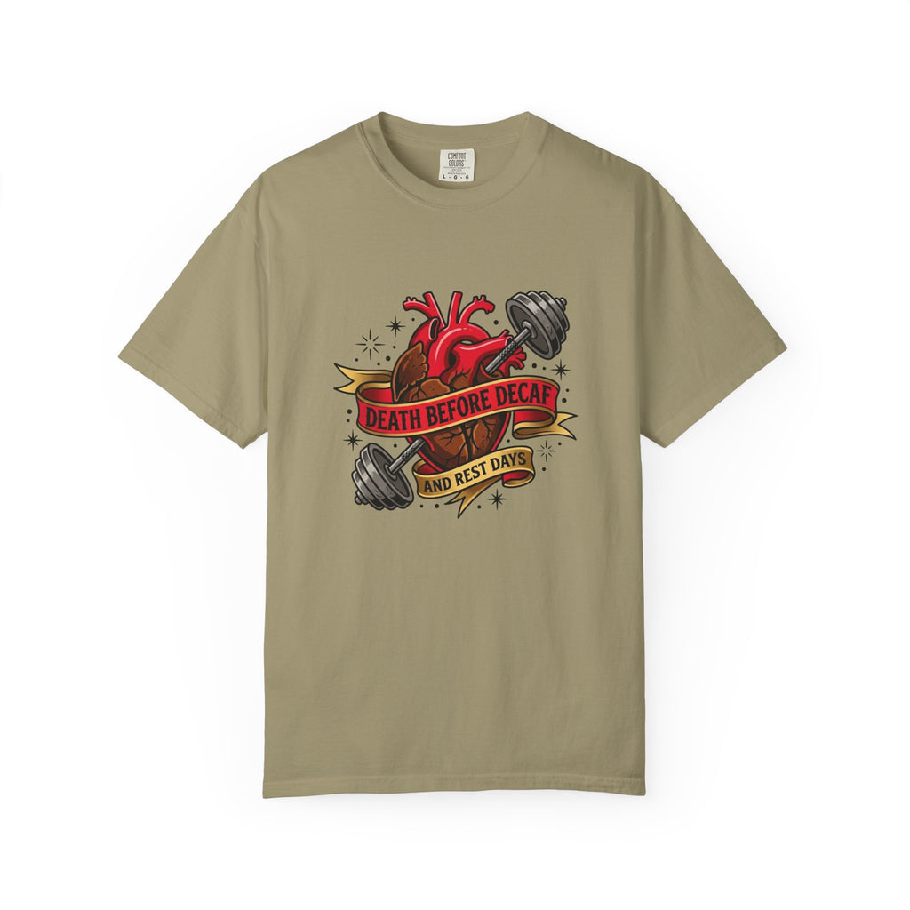 Death Before Decaf T-shirt