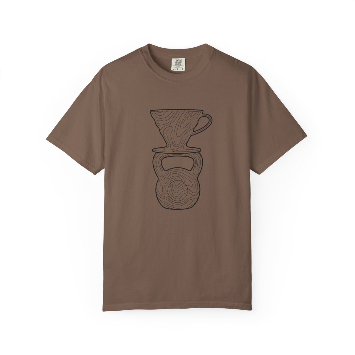 Minimalist Coffee & Kettlbell T-shirt