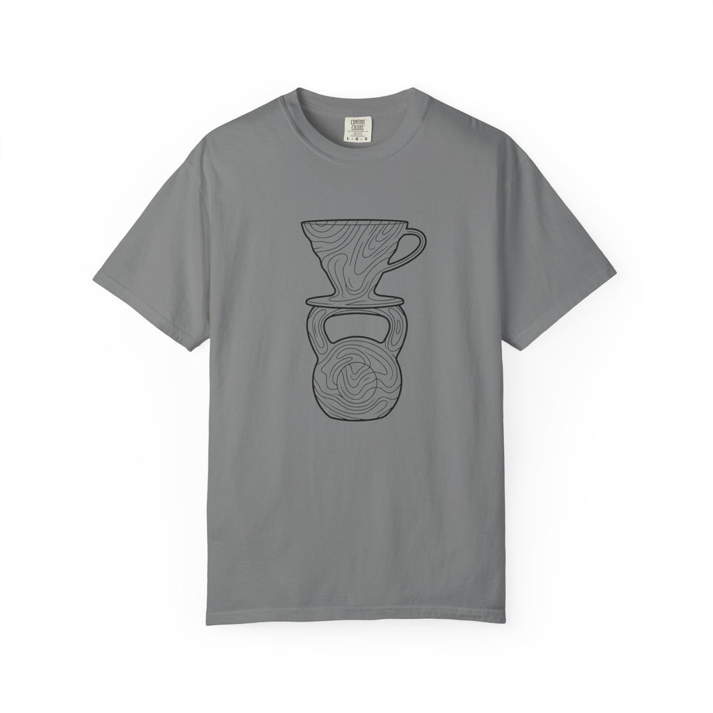 Minimalist Coffee & Kettlbell T-shirt