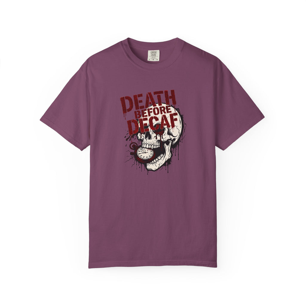 Death Before Decaf T-shirt