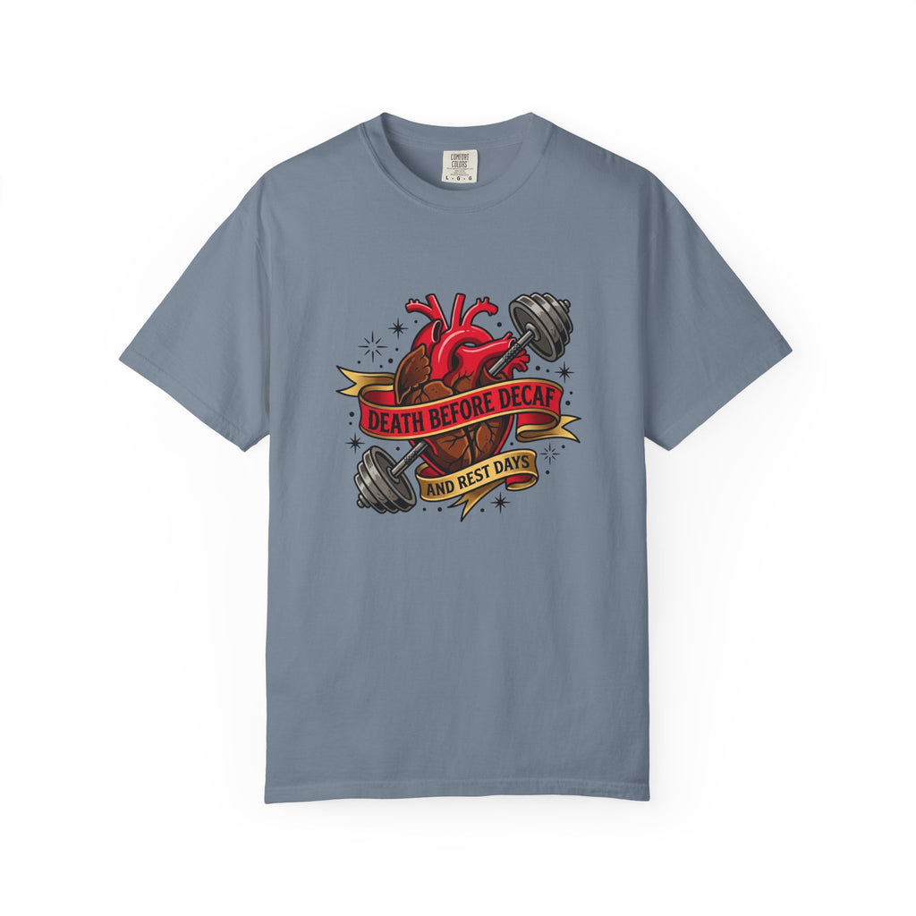 Death Before Decaf T-shirt